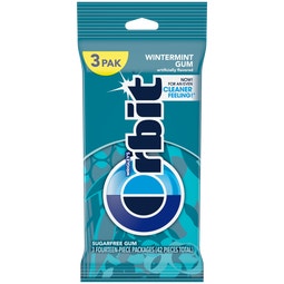 ORBIT Wintermint Sugarfree Chewing Gum, Multipack (3 Packs) image