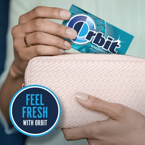 ORBIT Wintermint Sugarfree Chewing Gum, Multipack (3 Packs)