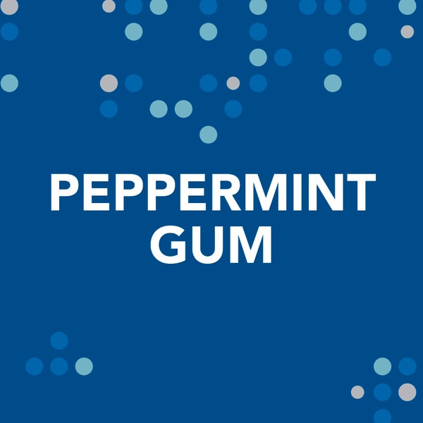 ORBIT Peppermint Sugarfree Chewing Gum, 14 Piece Single Pack