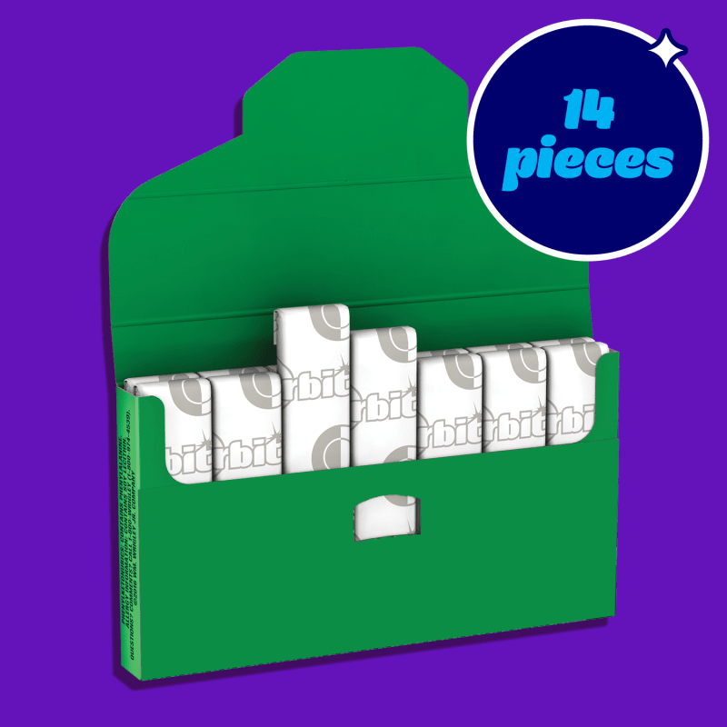ORBIT Spearmint Sugarfree Chewing Gum, Value Pack (8 Packs)